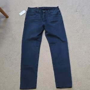 Express Mens Dark Blue Jeans‎